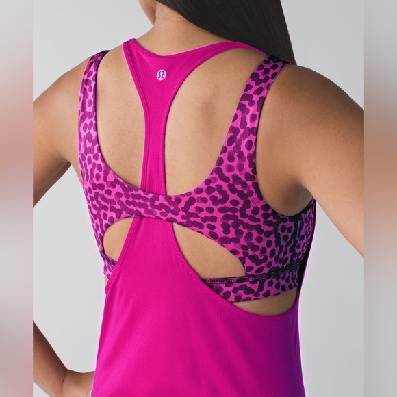 Lululemon All Sport Support Tank Jewelled Magenta Size 8 - Picture 1 of 13